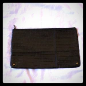 Madewell Black Clutch